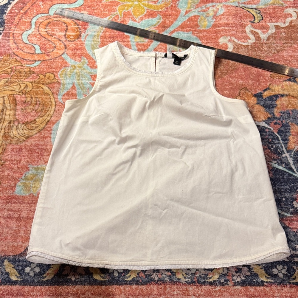 Banana Republic Classic White Tank Top